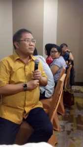 Menkominfo RI, Rudiantara beri penjelasan terkait ancaman blokir jejaring social facebook di Indonesia. (foto: ist_palontaraq)