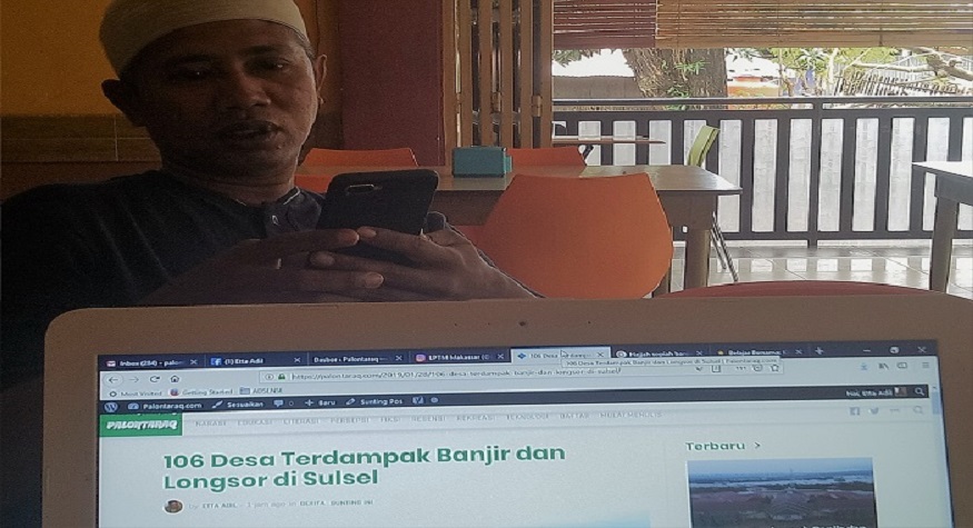 Tips Bahagia Haji Tajuk: Titip Harta Dibawakan ke Akherat! Ilustrasi - Haji Tajuk (foto: ist/palontaraq)
