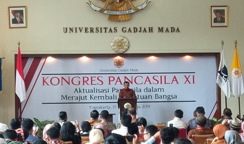 Kongres Pancasila, Kongres yang Membingungkan! Kongres Pancasila XI di UGM, Yogyakarta. (foto: ist/palontaraq)