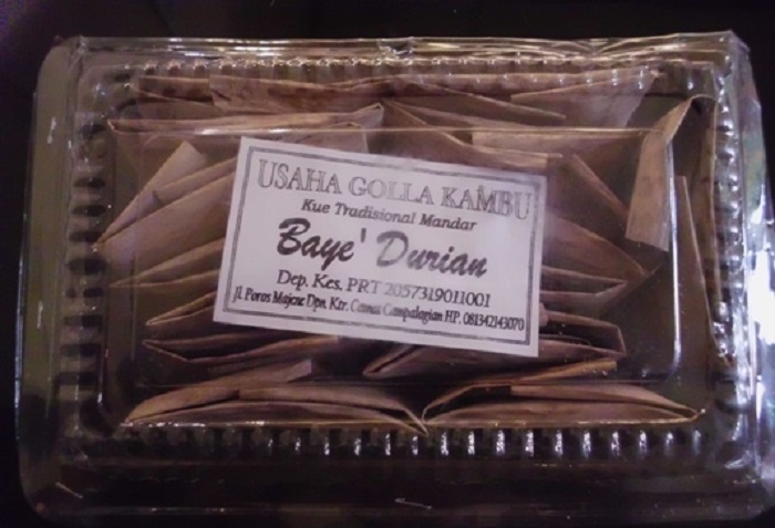 Golla Kambu, Baye' Durian. (foto: ist/palontaraq)