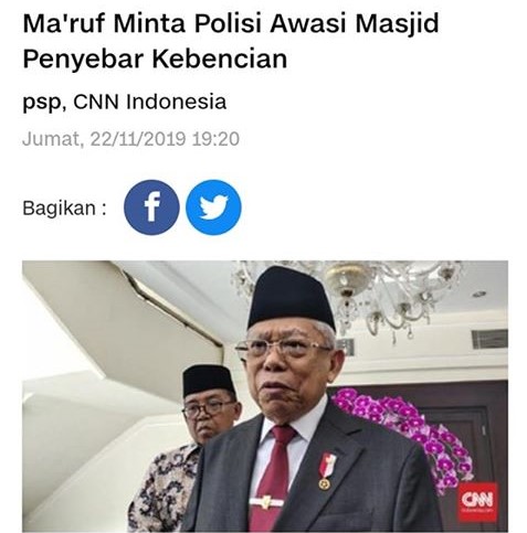 Berita Mainstream dari CNN Indonesia. (foto sc:/ist/palontaraq)