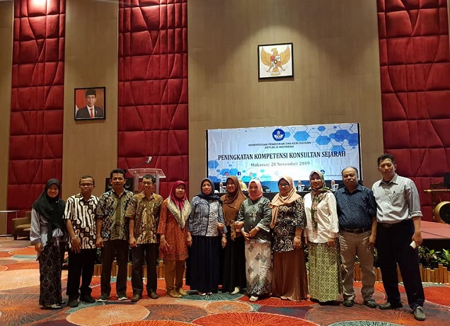 Peningkatan Kompetensi Konsultan Sejarah di Hotel Gammara, Makassar. (foto: ist/palontaraq)