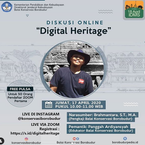 Diskusi Online "Digital Heritage"