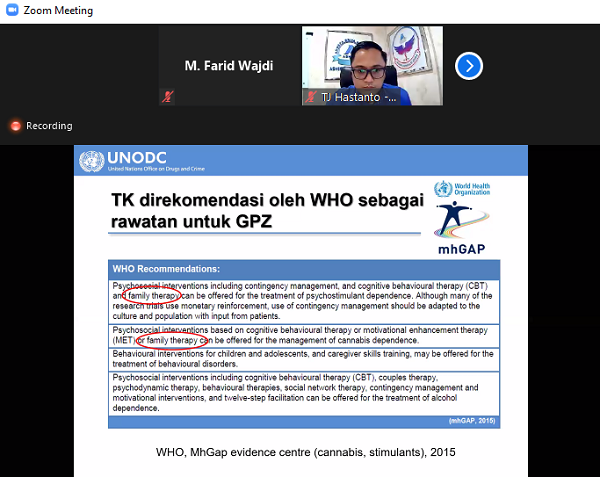 Webinar NAFZA. (foto: ist/palontaraq)