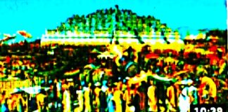 Perayaan di Borobudur