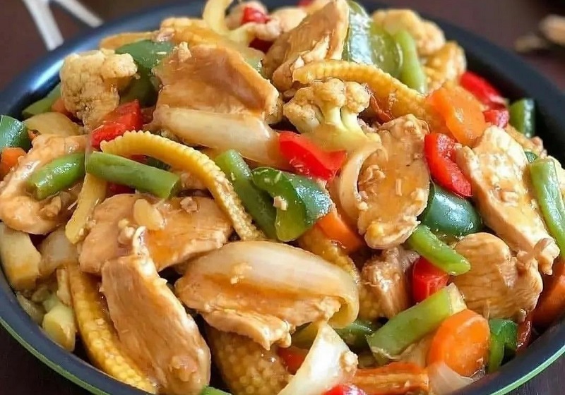 Ayam Sahur Cah Paprika