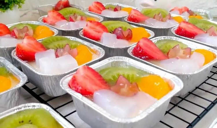 Puding Susu Buah