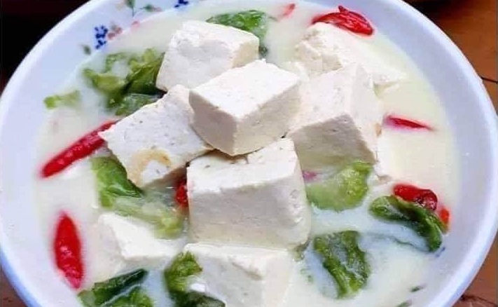 Sayur Lodeh Putih Tahu