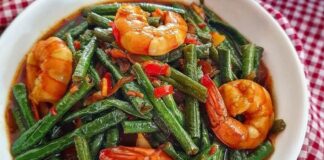 Kuliner: Tumis Kacang Panjang Udang Sedap Tumis Kacang Panjang Udang Sedap