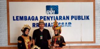 Seni sebagai Media Literasi Penulis dan Putri IMMIM di RRI. (foto: ist/*)