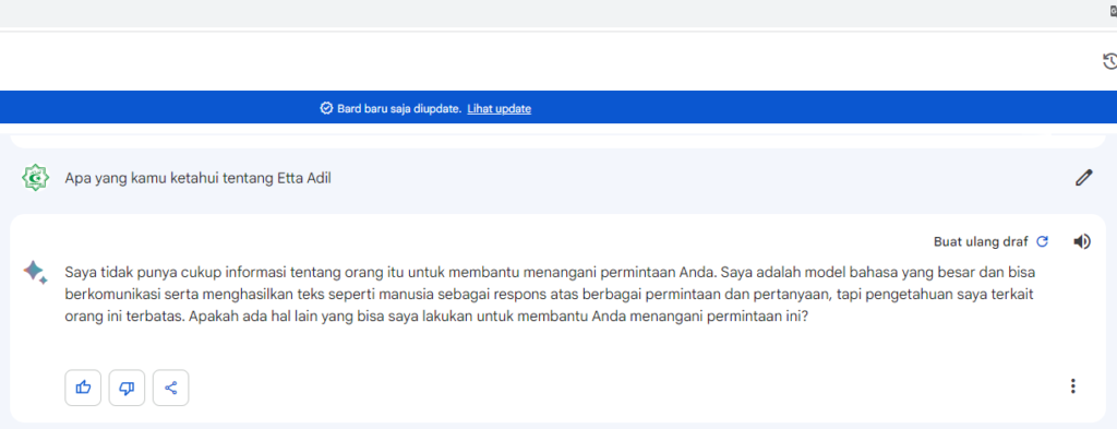 Bard tentang Etta Adil