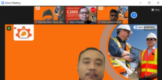 Webinar yang diikuti Palontaraq dalam Bulan Januari 2022 Pelatihan Online CSMS. (foto: ist/*)